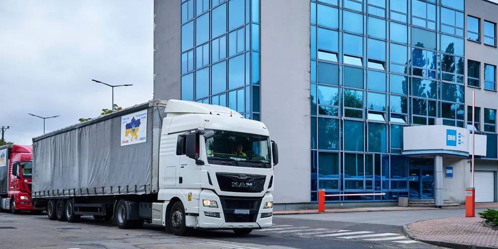 BMI Polska wsparła Ukrainę - fotografia główna artykułu
