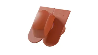 Ceramiczny odpowietrznik instalacji sanitarnej do dachówki Opal