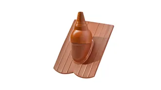 Ceramiczna dachówka Opal przelotowa z nasadką antenową