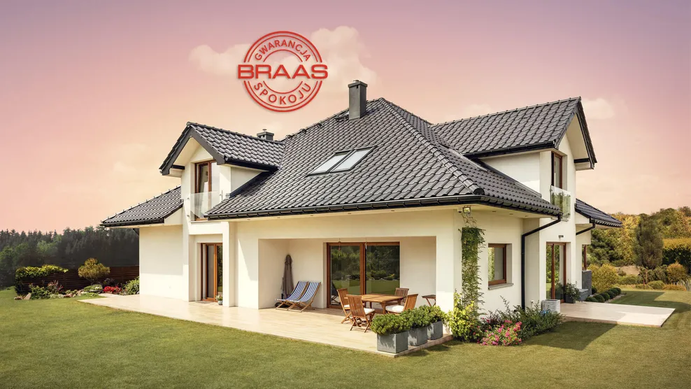 Realizacja Braas dachówka ceramiczna - Rubin 9v 