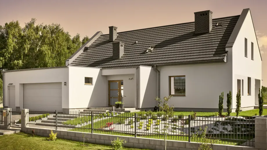 Dachówka ceramiczna Braas Turmalin szary