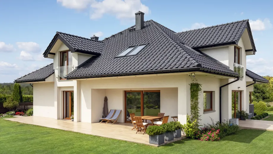 Dachówki ceramiczne Braas są niezwykle odporne na działanie niekorzystnych warunków atmosferycznych.