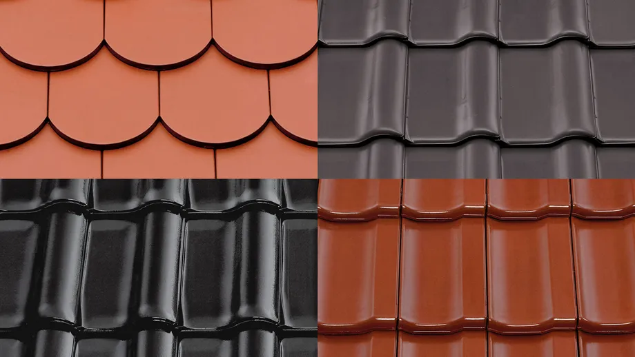 Kolory i wykończenia dachówek ceramicznych Braas